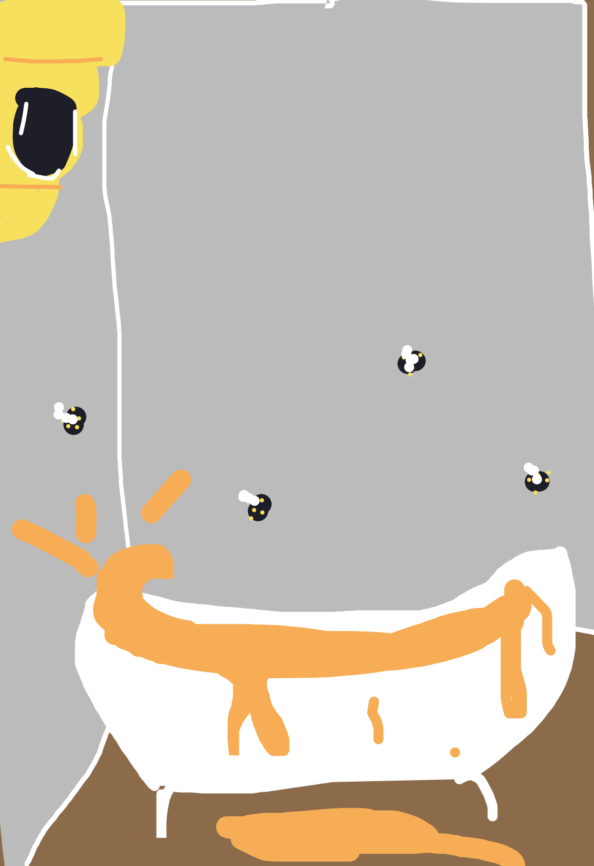 My Bain de miel — a one-shot sketch by Asari on The Midnight Gallery daily drawing app.