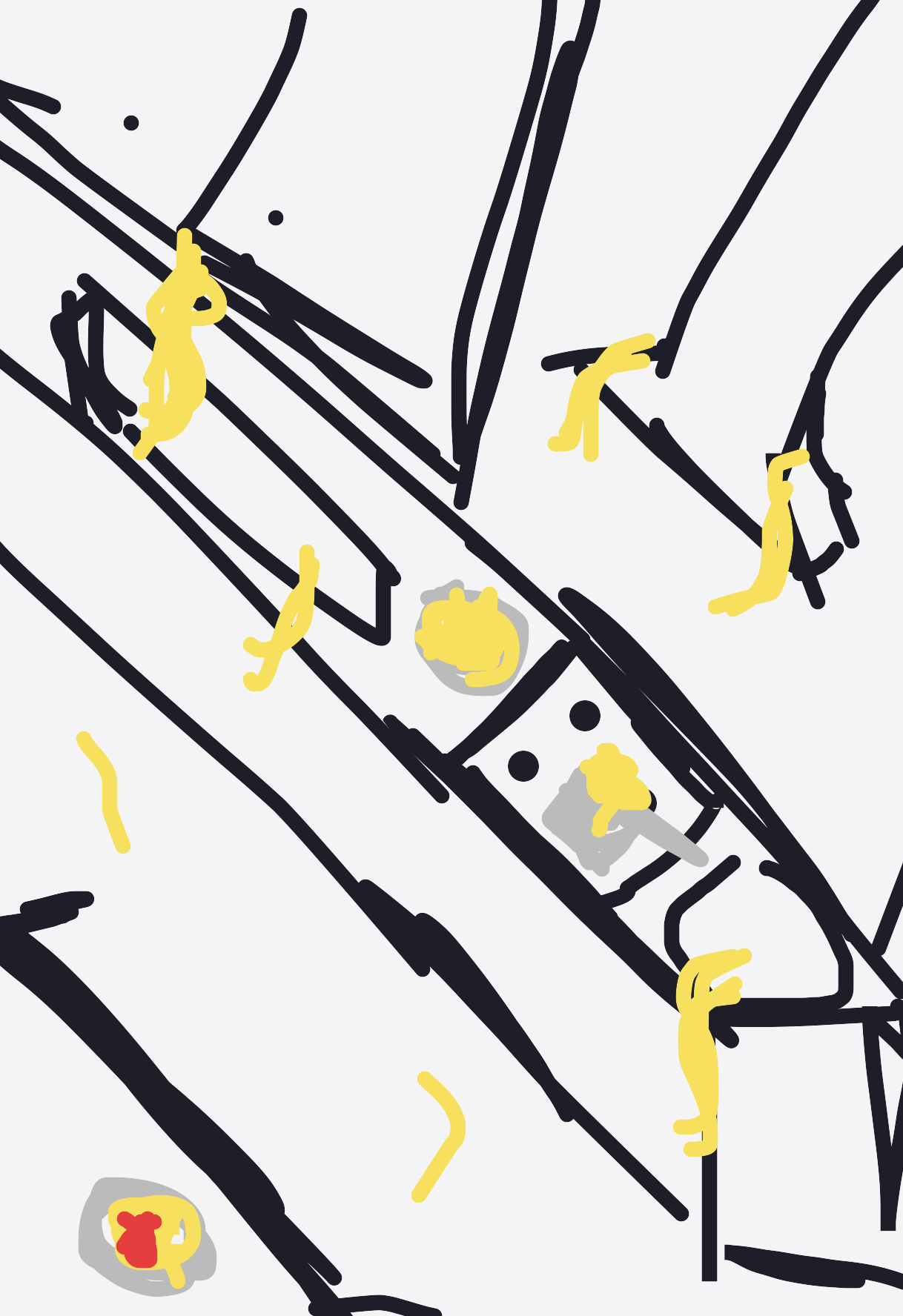 My Moi quand je couisine — a one-shot sketch by Asari on The Midnight Gallery daily drawing app.