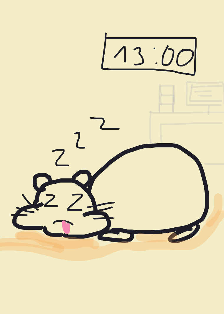 My Hamster au bureau 9h-17h
