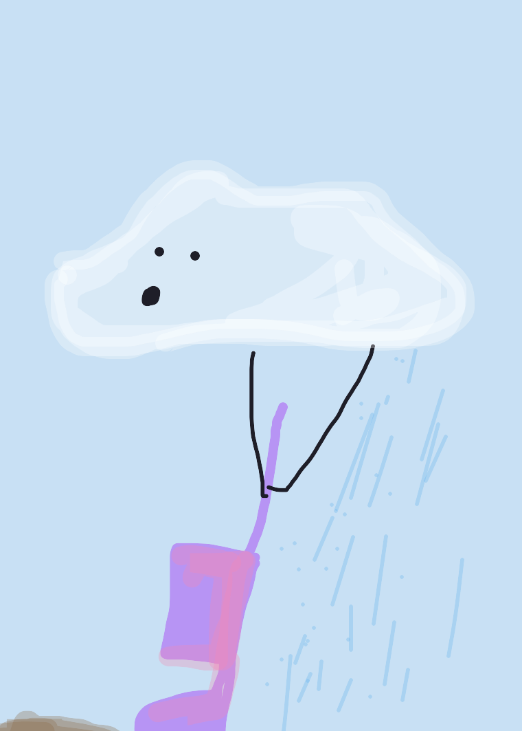 My Nuage qui passe l’aspirateur