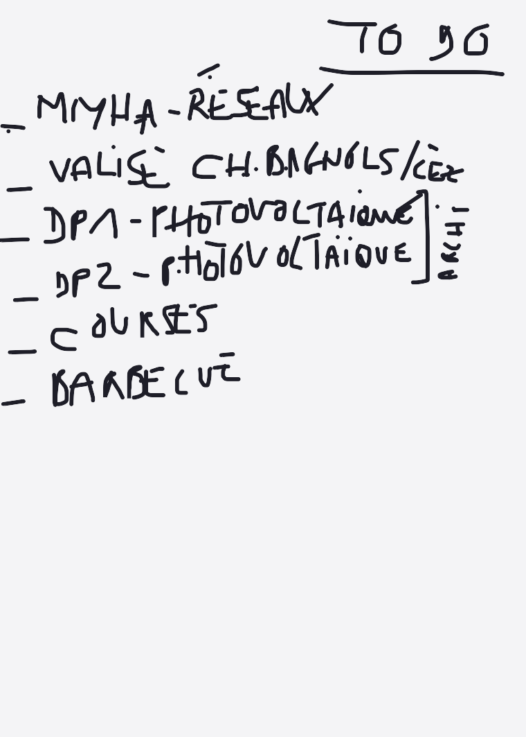 My Ma dernière note