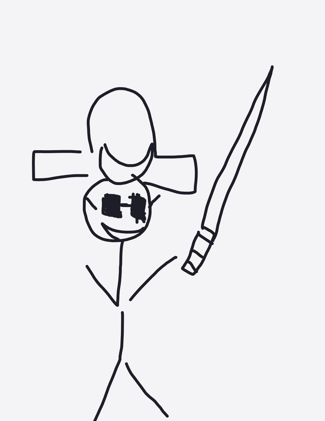My Cyberpunk Samurai