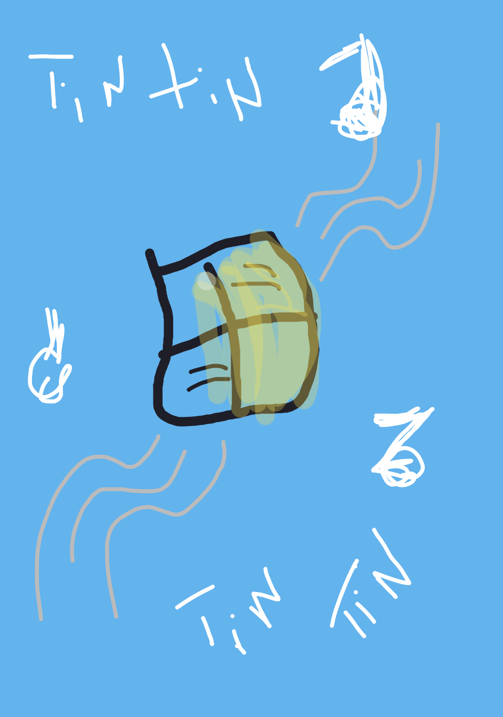 A windows sketch by YacareCaiman — drawn in one shot in The Midnight Gallery daily drawing app.