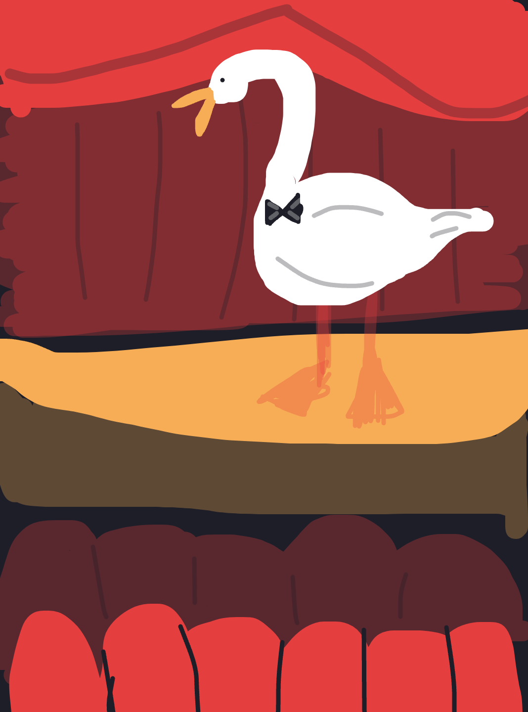 My Cygne comme chanteur d'opéra