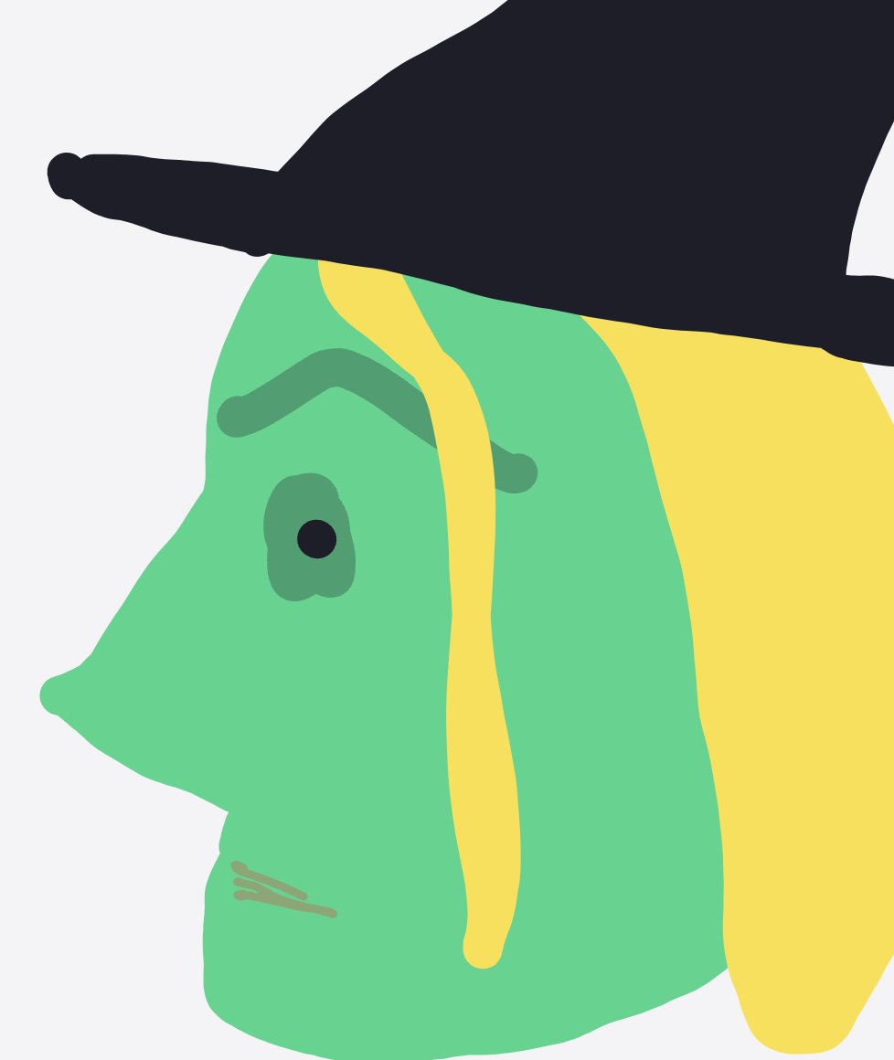 My My face in profile