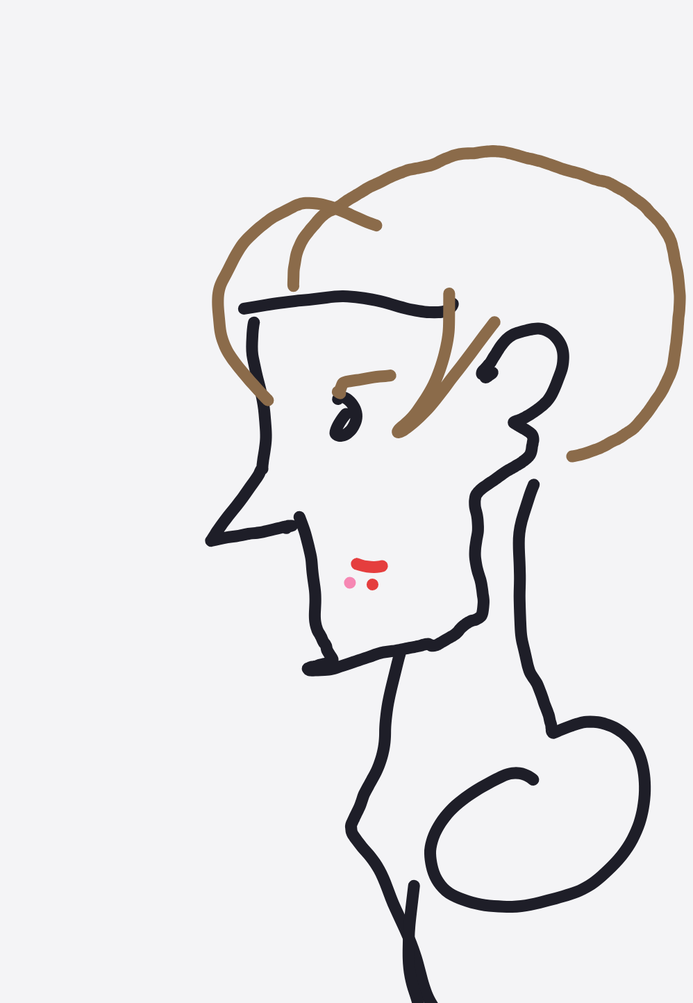 My Mon visage de profil