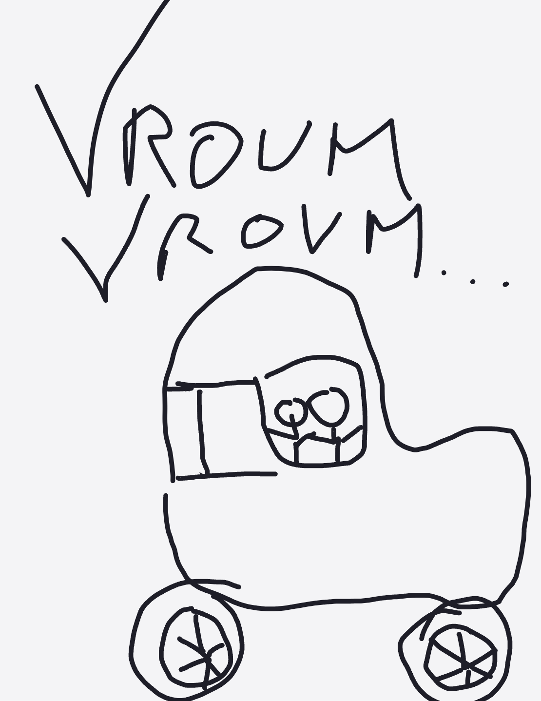 My Voiture — a one-shot sketch by daisyxcore on The Midnight Gallery daily drawing app.