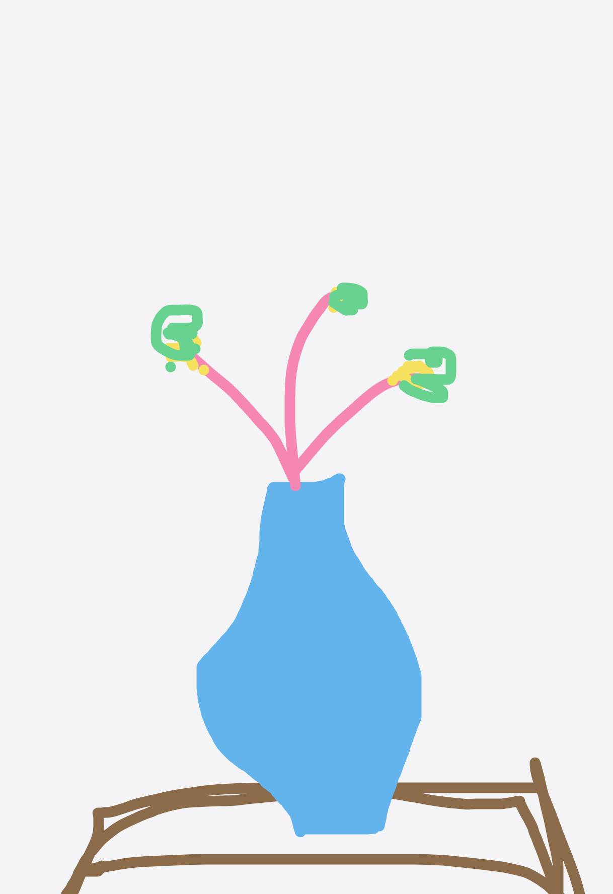 My Vase — a one-shot sketch by Asari on The Midnight Gallery daily drawing app.