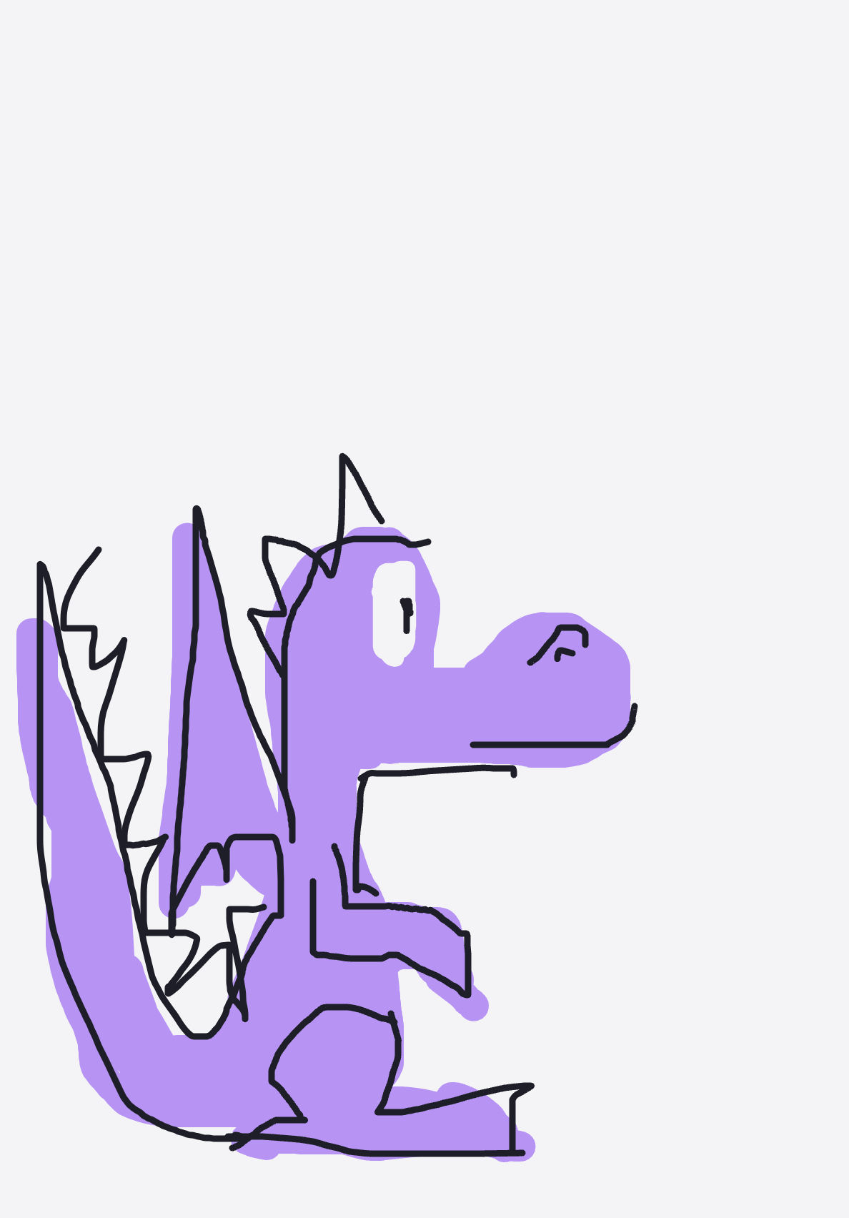 My Best video game — a one-shot sketch by MadCreator on The Midnight Gallery daily drawing app.